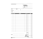 Blocco fattura 1 aliquota - 33 fogli 3 copie autoricalcanti - 23 x 14,8cm - Edipro