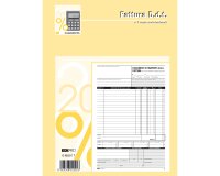 Blocco DDT/fattura - 3 copie autoricalcanti - 29,7 x 22cm - 33 fogli - Edipro