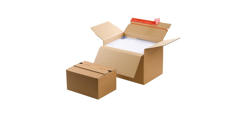 Scatola automontante CP 141 - A4+ - 30,4 x 21,6 cm - H variabile da 13 a 22 cm - ColomPac