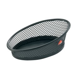 Portafermagli Mesh - 10,5 x 7,3 x 4 cm - rete metallica - nero - Alba