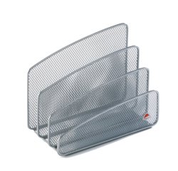 Sparticarte Mesh - rete metallica - 14,5 x 18 x 9 cm - argento - Alba