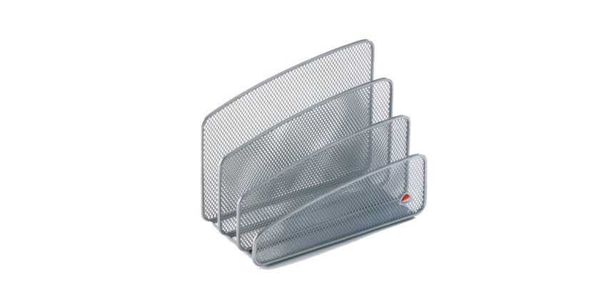 Sparticarte Mesh - rete metallica - 14,5 x 18 x 9 cm - argento - Alba