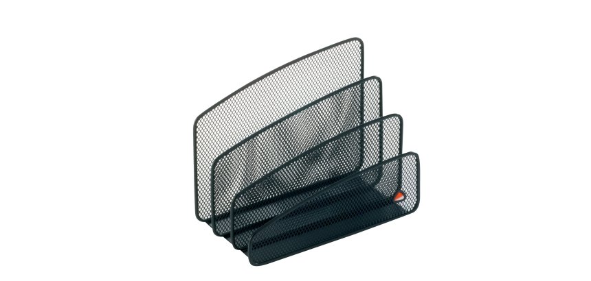 Sparticarte Mesh - rete metallica - 14,5 x 18 x 9 cm - nero - Alba