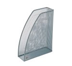 Portariviste Mesh - 26 x 8 x 33,5 cm - rete metallica - argento - Alba