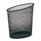 Cestino gettacarte Mesh - 18 L - rete metallica - nero - Alba