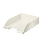 Vaschetta portacorrispondenza WOW - 25,5 x 35,7 x 7 cm - bianco metallizzato - Leitz