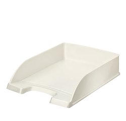 Vaschetta portacorrispondenza WOW - 25,5 x 35,7 x 7 cm - bianco metallizzato - Leitz