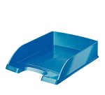 Vaschetta portacorrispondenza WOW - 25,5 x 35,7 x 7 cm - blu metallizzato - Leitz
