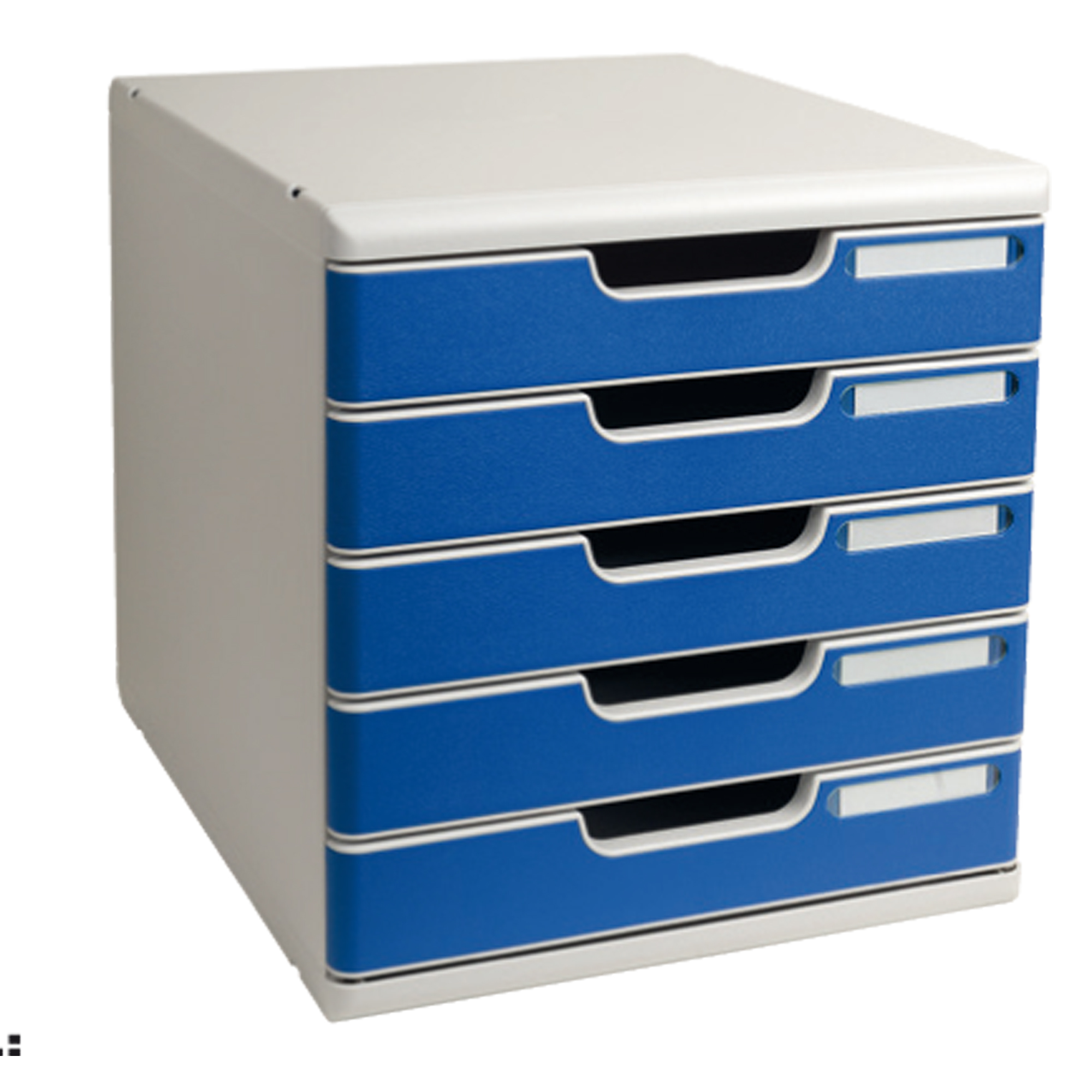 Cassettiera drawer Cabinet CUBE 5 nero Leitz