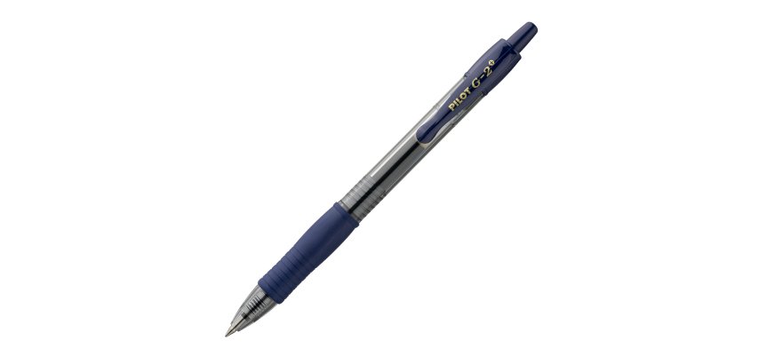 Roller gel a scatto G-2+ - punta 0,7mm - blu scuro - Pilot