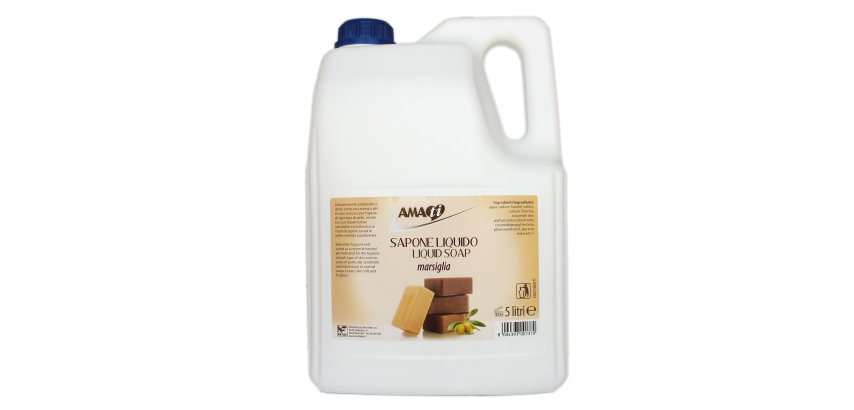Detergente liquido - marsiglia - tanica da 5 L - Amati