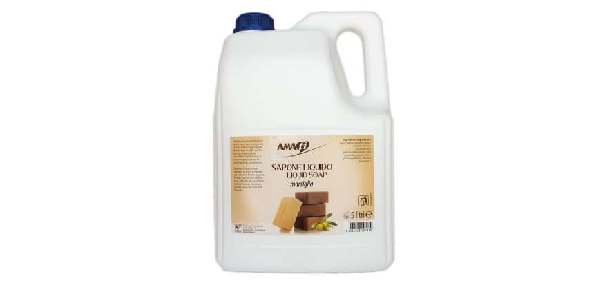 Detergente liquido - marsiglia - tanica da 5 L - Amati