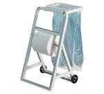 Portasacco per dispenser a cavalletto - ABS - 4,2x35,6x40 cm - bianco - Mar Plast