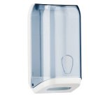 Dispenser carta igienica Prestige - interfogliata - 15,8 x 13 x 30,7 cm - trasparente - Mar Plast