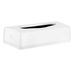 Dispenser per veline di carta - da muro - 27x7x14 cm - bianco - Mar Plast