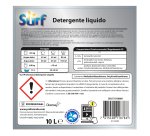 Detersivo liquido per lavatrice - 10 L - Surf