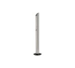 Portacenere da terra - da esterno - diametro 18 cm - H 90 cm - acciaio inox - Studio T