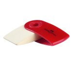 Faber-Castell 182411 eraser Blue, Red 2 pc(s)