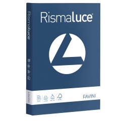 Carta Rismaluce - A4 - 200 gr - blu prussia 62 - Favini - conf. 125 fogli
