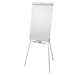 Lavagna portablocco Classic su treppiede - 100 x 67,5 cm - bianco - Nobo