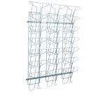 Espositore da parete - metallo - 21 tasche A4 - Alba