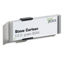 Targa per porte/pareti Info Sign - 14,9 x 5,3 cm - Durable