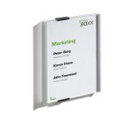 Targa per porte/pareti Info Sign - 14,9 x 21,1 cm - Durable