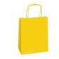 Shopper Twisted - maniglie cordino - 36 x 12 x 41 cm - carta kraft - giallo - Mainetti Bags - conf. 25 pezzi