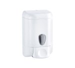 Dispenser sapone Prestige - murale - capacità 1 L - bianco/azzurro trasparente - Mar Plast