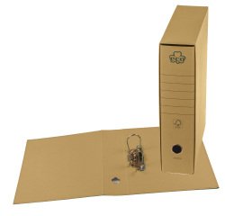 Registratore Eco New - dorso 8 cm - protocollo 23 x 33 cm - camoscio - Brefiocart
