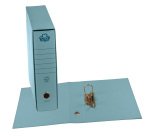 Registratore Eco New - dorso 8 cm - protocollo 23 x 33 cm - azzurro - Brefiocart