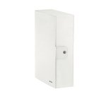Scatola progetto WOW - dorso 10 cm - bianco metallizzato - Leitz