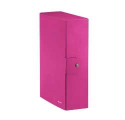 Scatola progetto WOW - dorso 10 cm - fucsia metallizzato - Leitz