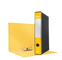 Registratore Oxford G84 - dorso 5 cm - protocollo 23 x 33 cm - giallo - Esselte