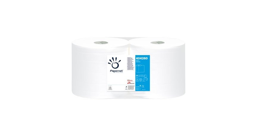 Bobina asciugatutto Special - 2 veli - microgoffrata - 18 gr - diametro 25 cm - 25,7 cm x 191 mt - bianco - Papernet