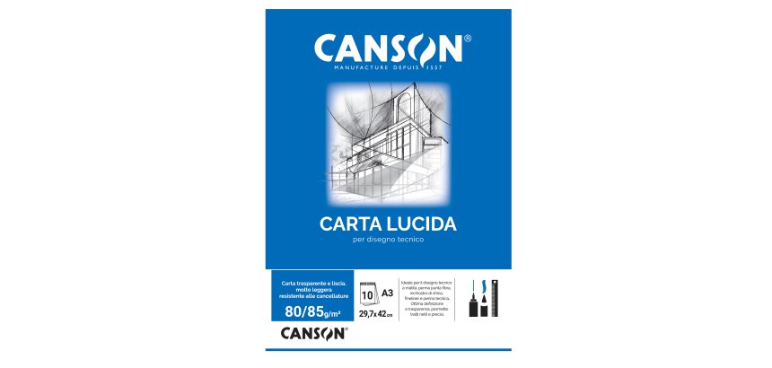 Canson C200005827 art paper 10 sheets