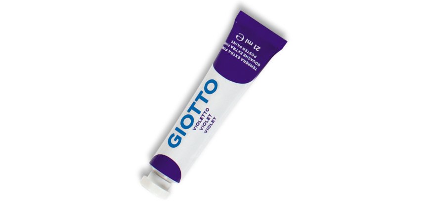 Tempera Tubo 7 - 21ml - violetto - Giotto