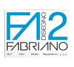 Album F2 - 24 x 33 cm - 10 fogli - 110 gr - liscio squadrato - punto metallo - Fabriano