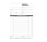 Blocco copia commissione - 50 fogli 2 copie autoricalcanti - 23 x 15cm - Edipro