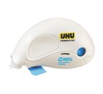 Correttore a nastro Compact Correction - 5 mm x 10 mt - plastica riciclata - Uhu