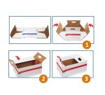 Scatola archivio Memory X File - con coperchio - dorso 27,5 cm - 37 x 27 x 52 cm - bianco - Sei Rota