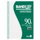 Ricambi BandUp forati rinforzati - A4 - 5mm c/margine - 40 fogli - 90gr - BM