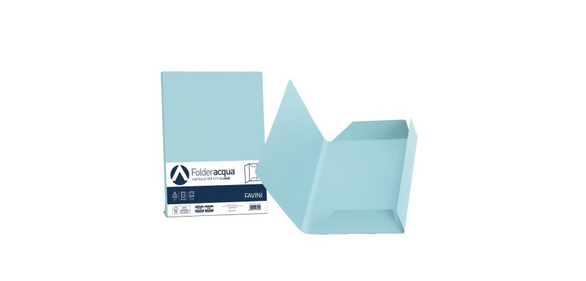 Favini A50T434 folder Cardboard Aqua colour A4