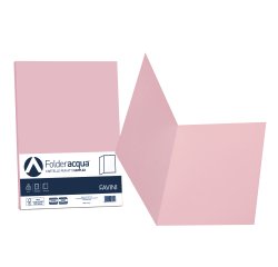 Cartelline semplici Acqua - 200 gr - 25x34 cm - rosa - Favini - conf. 50 pezzi