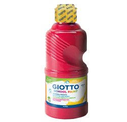 Tempera pronta - 250ml - rosso - Giotto