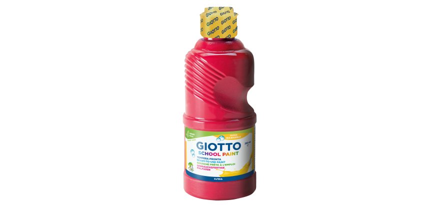 Giotto School Paint 250ml Scarlet Red