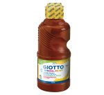 Tempera pronta - 250ml - marrone - Giotto