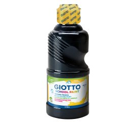 Tempera pronta - 250ml - nero - Giotto
