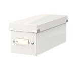 Scatola archivio Click & Store - per CD - 14,3 x 13,6 x 35,2 cm - bianco - Leitz