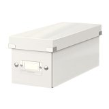 Scatola archivio Click & Store - per CD - 14,3 x 13,6 x 35,2 cm - bianco - Leitz